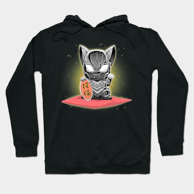 lucky panther Hoodie by CoinboxTees